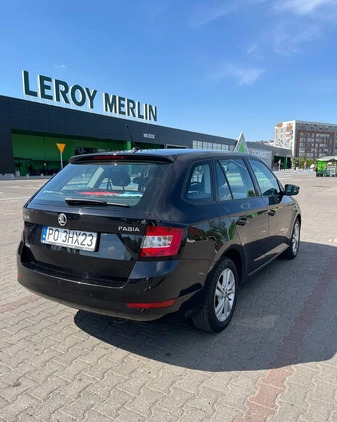 Skoda Fabia cena 36000 przebieg: 179000, rok produkcji 2018 z Poznań małe 172